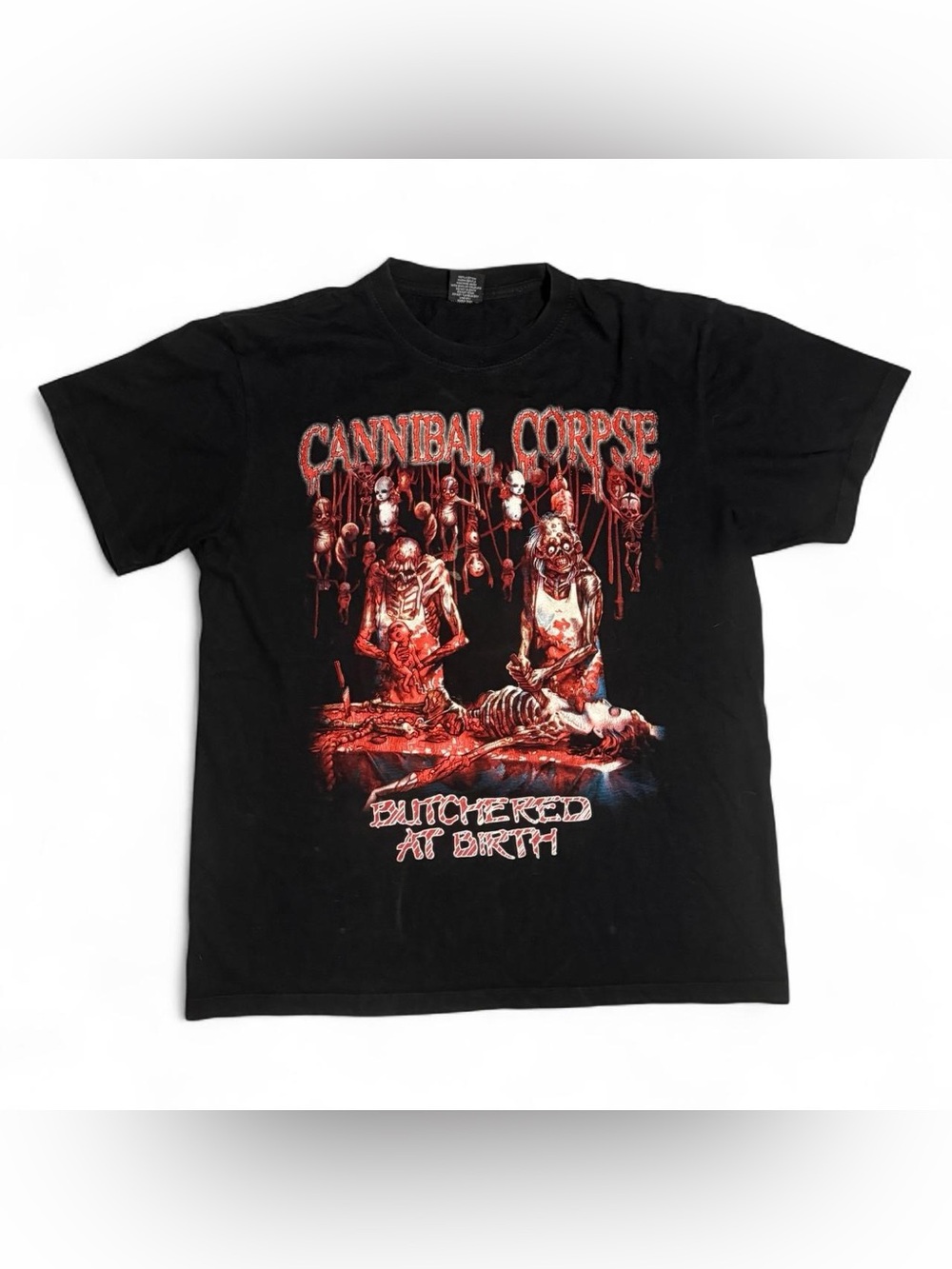 21.5x27 | 2010s Cannibal Corpse Butchered At Birth T-Shirt
